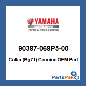 Yamaha 90387-068P5-00 Collar (Bg71); 90387068P500