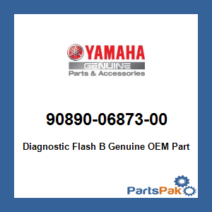 Yamaha 90890-06873-00 Diagnostic Flash B; 908900687300