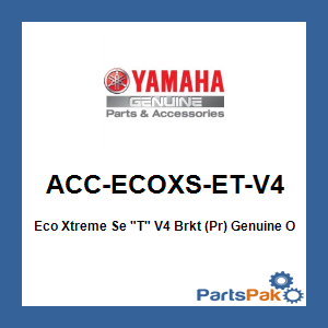 Yamaha ACC-ECOXS-ET-V4 Eco Xtreme Se "T" V4 Brkt (Pr); ACCECOXSETV4
