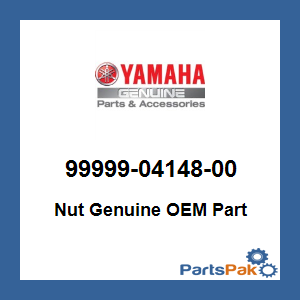Yamaha 99999-04148-00 Nut; 999990414800
