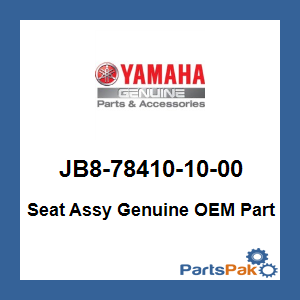Yamaha JB8-78410-10-00 Seat Assy; JB8784101000