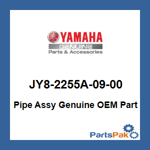 Yamaha JY8-2255A-09-00 Pipe Assy; JY82255A0900