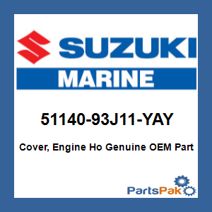 Suzuki 51140-93J11-YAY Cover, Engine Holder ( (Pearl Nebular Black)