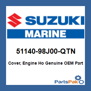 Suzuki 51140-98J00-QTN Cover, Engine Holder (Super Cool White)
