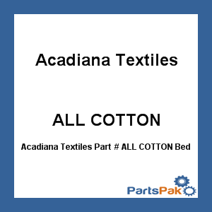 Acadiana Textiles ALL COTTON; Bed Sheet Rags 25 Lb