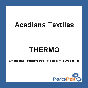 Acadiana Textiles THERMO; 25 Lb Thermo Rags