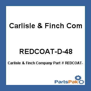 Carlisle & Finch Company REDCOAT-D-48; Search Light 19 Inch Whl/Ctr 48 Inch X
