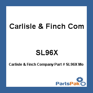 Carlisle & Finch Company SL96X; Mog Screw Socket Assembly(Porc)