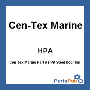 Cen-Tex Marine HPA; Steel Door Hinge Pin Br