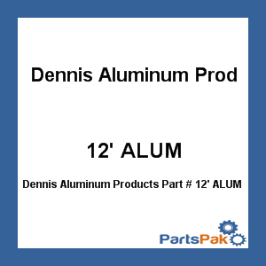 Dennis Aluminum Products 12 ft ALUM; Boat Pole 1-1/2 Inch Diam