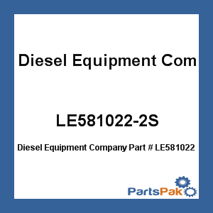 Diesel Equipment Company LE581022-2S; Heavy Duty Adjustable Arm 14 Inch -19 Inch (D195)