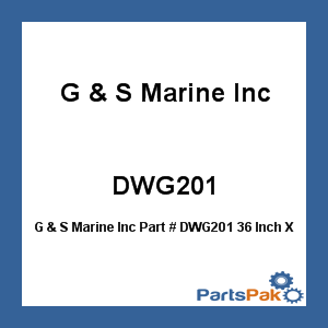 G & S Marine Inc DWG201; 36 Inch X36 Inch Watertight Door 6 Inch C