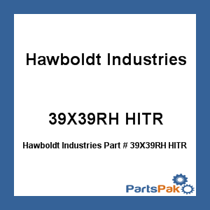 Hawboldt Industries 39X39RH HITR; 4Bl 3-1/2 Inch Bore Bronze Propeller