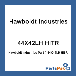Hawboldt Industries 44X42LH HITR; 4Bl 3-1/2 Inch Propeller Bronze Propeller