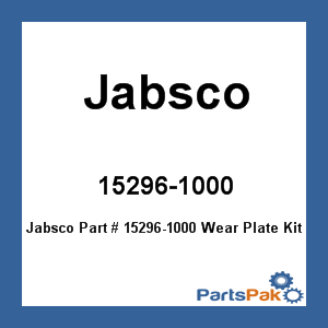 Jabsco 15296-1000; Wear Plate Kit (Vortex)