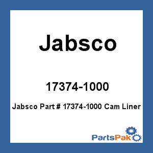 Jabsco 17374-1000; Cam Liner
