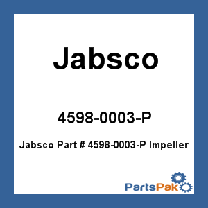 Jabsco 4598-0003-P; Impeller