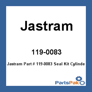 Jastram 119-0083; Seal Kit Cylinder N50-190/300