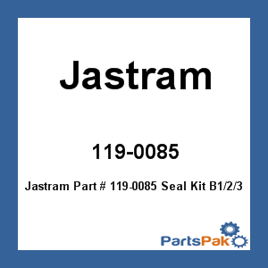 Jastram 119-0085; Seal Kit B1/2/3 Helm