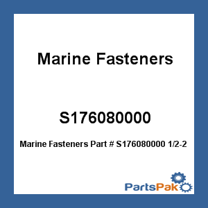Marine Fasteners S176080000; 1/2-2 Fender Washer (50)