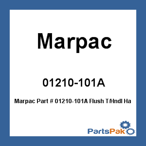 Marpac 01210-101A; Flush T/Hndl Hatch 18 Inch