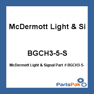 McDermott Light & Signal BGCH3-5-S; Triplx Battery Charger Module