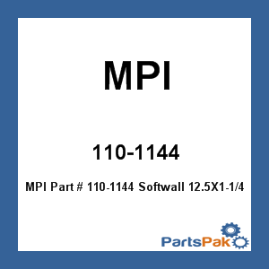 MPI 110-1144; Softwall 12.5X1-1/4