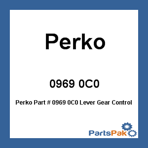 Perko 0969 0C0; Lever Gear Control 29-1/2 Inch