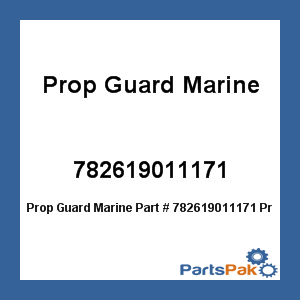 Prop Guard Marine 782619011171; Propguard 11 Inch 25-35 Hp Orange