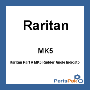 Raritan MK5; Rudder Angle Indicator