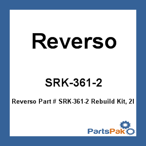 Reverso SRK-361-2; Rebuild Kit, 2Imp Seals