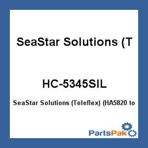 SeaStar Solutions (Teleflex) HC-5345SIL; Outboard Standard Hydraulic Cylinder Silver