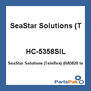 SeaStar Solutions (Teleflex) HC-5358SIL; Yamaha Hydraulic Cylinder Silver