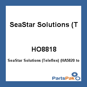 SeaStar Solutions (Teleflex) HO8818; Hose Kit Pro Bulkhead Stainless Steel 18 Ft