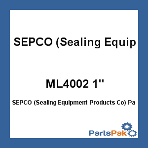 SEPCO (Sealing Equipment Products Co) ML4002 1; Gfo Marine Package 1 Inch 10 Lb