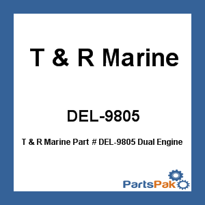 T & R Marine DEL-9805; Dual Engine Tie Bar Kit