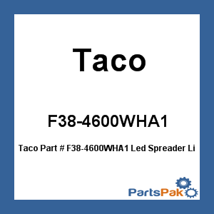 Taco F38-4600WHA1; Led Spreader Light 5X3-3/8