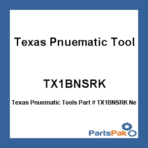 Texas Pnuematic Tools TX1BNSRK; Needle Scaler Repair Kit