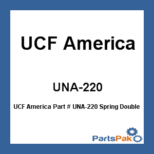 UCF America UNA-220; Spring Double Eye 1750 Lbs