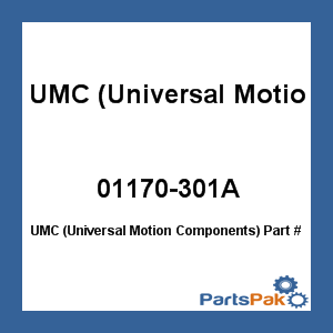 UMC (Universal Motion Components) 01170-301A; Button Chock 10 Inch