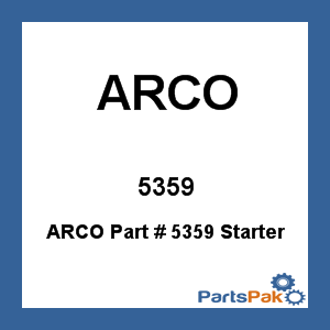ARCO 5359; Starter