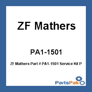 ZF Mathers PA1-1501; Service Kit Pai-Pay