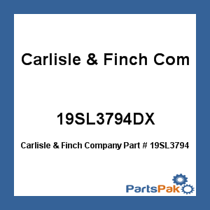 Carlisle & Finch Company 19SL3794DX; Search Light 19 Inch Lvr Gr 24 Inch X