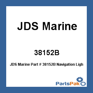 JDS Marine 38152B; Navigation Light, Blinking White
