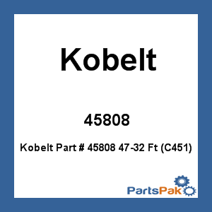Kobelt 45808-32; 47-32 Ft (C451)