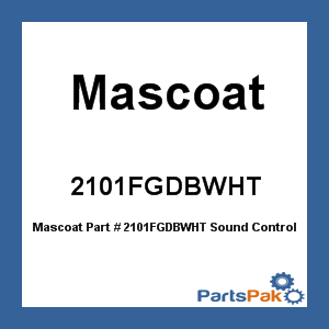 Mascoat 2101FGDBWHT; Sound Control-Db White 5 Gallon