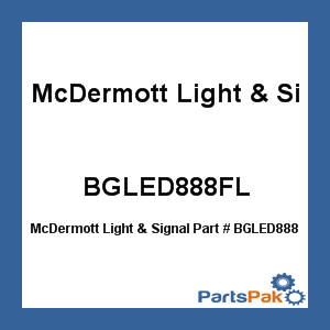 McDermott Light & Signal BGLED888FL-NOBAT; Magnetic Navigation Light Amber Barge (No Battery)