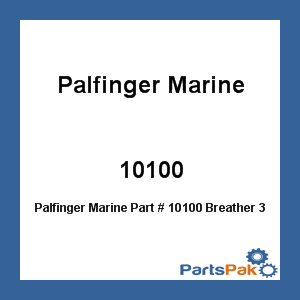 Palfinger Marine 10100; Breather 3/4 Inch F/Winch
