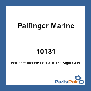 Palfinger Marine 10131; Sight Glass,Brass G3/4 Inch