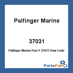 Palfinger Marine 37031; Flow Control Valve